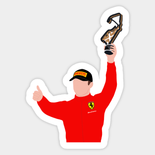 Charles Leclerc - British GP Podium Sticker